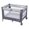 imageBaby Trend Lullaby Nursery Suite EZFold Playard with Portable Rocking Lounger Madrid PlaidDiamond Sage
