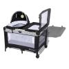imageBaby Trend Lullaby Nursery Suite EZFold Playard with Portable Rocking Lounger Madrid PlaidHidden Jungle Trio