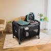 imageBaby Trend Lullaby Nursery Suite EZFold Playard with Portable Rocking Lounger Madrid PlaidLaguna