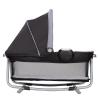 imageBaby Trend Lullaby Nursery Suite EZFold Playard with Portable Rocking Lounger Madrid PlaidWhisper Grey