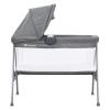 imageBaby Trend QuickFold 2in1 Rocking Bassinet Shadow Stone GrayRestful Grey