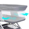 imageBaby Trend QuickFold 2in1 Rocking Bassinet Shadow Stone GrayShadow Stone Gray