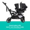 imageBaby Trend Sit N Stand 5in1 Shopper Plus Stroller CassisDash Black
