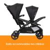 imageBaby Trend Sit N Stand 5in1 Shopper Plus Stroller CassisDash Black