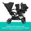 imageBaby Trend Sit N Stand 5in1 Shopper Plus Stroller CassisDash Black