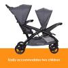imageBaby Trend Sit N Stand 5in1 Shopper Plus Stroller CassisDash Grey
