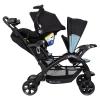 imageBaby Trend Sit N Stand 5in1 Shopper Plus Stroller CassisDesert Blue
