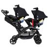 imageBaby Trend Sit N Stand 5in1 Shopper Plus Stroller CassisDesert Blue