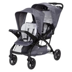 imageBaby Trend Sit N Stand 5in1 Shopper Plus Stroller CassisDash Grey