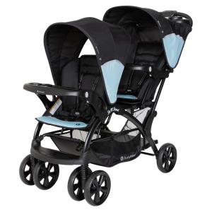 imageBaby Trend Sit N Stand 5in1 Shopper Plus Stroller CassisDesert Blue