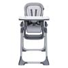 imageBaby Trend Adapt SpaceSaving Booster High Chair Pebblestone AquaCozy Grey