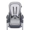 imageBaby Trend Adapt SpaceSaving Booster High Chair Pebblestone AquaCozy Grey