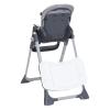 imageBaby Trend Adapt SpaceSaving Booster High Chair Pebblestone AquaCozy Grey