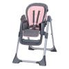 imageBaby Trend Adapt SpaceSaving Booster High Chair Pebblestone AquaCozy Pink