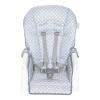 imageBaby Trend Adapt SpaceSaving Booster High Chair Pebblestone AquaMeadow Coral