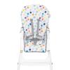 imageBaby Trend Adapt SpaceSaving Booster High Chair Pebblestone AquaOrbits White