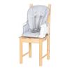 imageBaby Trend Adapt SpaceSaving Booster High Chair Pebblestone AquaPebblestone Aqua