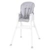 imageBaby Trend Adapt SpaceSaving Booster High Chair Pebblestone AquaRetro Grey