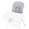 imageBaby Trend Adapt SpaceSaving Booster High Chair Pebblestone AquaRetro Grey
