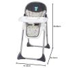 imageBaby Trend Adapt SpaceSaving Booster High Chair Pebblestone AquaTanzania