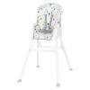 imageBaby Trend Adapt SpaceSaving Booster High Chair Pebblestone AquaTwo of a Kind Grey