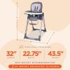 imageBaby Trend Dine Time 3in1 High Chair Starlight PinkJaclyn