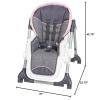 imageBaby Trend Dine Time 3in1 High Chair Starlight PinkStarlight Pink