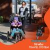 imageBaby Trend Expedition Jogger Travel System with EZ FlexLoc Infant Car Seat Millenium WhiteMillennium White
