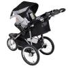 imageBaby Trend Expedition Jogger Travel System with EZ FlexLoc Infant Car Seat Millenium WhiteMillennium White