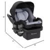imageBaby Trend Expedition Jogger Travel System with EZLift Infant Car Seat Dash PinkDash Black