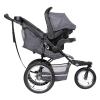 imageBaby Trend Expedition Jogger Travel System with EZLift Infant Car Seat Dash PinkDash Grey