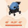 imageBaby Trend Expedition LTE 2in1 Stroller Wagon Desert BlueDash Blue
