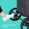 imageBaby Trend Expedition LTE 2in1 Stroller Wagon Desert BlueDash Midnight