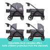 imageBaby Trend Expedition LTE 2in1 Stroller Wagon Desert BlueDash Plum