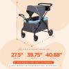 imageBaby Trend Expedition LTE 2in1 Stroller Wagon Desert BlueDesert Blue