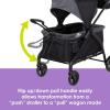 imageBaby Trend Expedition LTE 2in1 Stroller Wagon Desert BlueMadrid Black