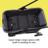 imageBaby Trend Expedition LTE 2in1 Stroller Wagon Desert BlueMadrid Black