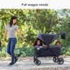 imageBaby Trend Expedition LTE 2in1 Stroller Wagon Desert BlueMadrid Black