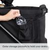 imageBaby Trend Expedition LTE 2in1 Stroller Wagon Desert BlueUltra Black