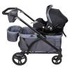 imageBaby Trend Expedition LTE 2in1 Stroller Wagon Desert BlueUltra Grey