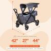 imageBaby Trend Expedition LTE 2in1 Stroller Wagon Desert BlueUltra Grey