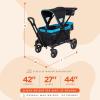 imageBaby Trend Expedition LTE 2in1 Stroller Wagon Desert BlueUltra Marine