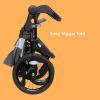 imageBaby Trend Expedition Zero Flat Jogger Travel System with LED Lights Dash Blue