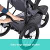 imageBaby Trend Expedition Zero Flat Jogger Travel System with LED Lights Dash Blue