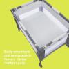 imageBaby Trend Fitted Sheets for Baby Trend Nursery Center Playards Dash Grey