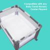 imageBaby Trend Fitted Sheets for Baby Trend Nursery Center Playards Dash Grey