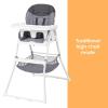 imageBaby Trend Flat Fold High Chair Stellar Grey