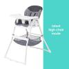 imageBaby Trend Flat Fold High Chair Stellar Grey