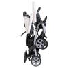 imageBaby Trend Infant and Toddler Double Stroller ampamp Car Seat Combo 2 Pc Set Khaki  Portable and Lightweight Stroller Duo and Car Seat Travel System TandemKhaki