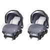 imageBaby Trend Infant and Toddler Double Stroller ampamp Car Seat Combo 2 Pc Set Khaki  Portable and Lightweight Stroller Duo and Car Seat Travel System TandemMagnolia